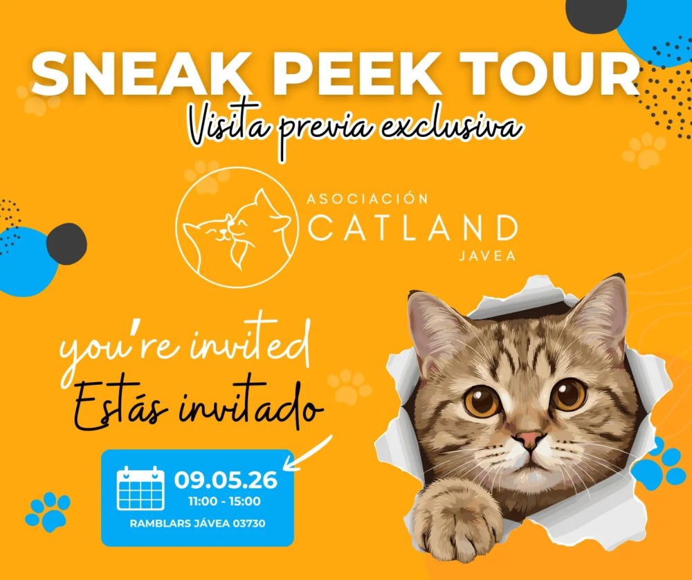 Catland Javea Sneak Peek Tour - May 9th, 2026